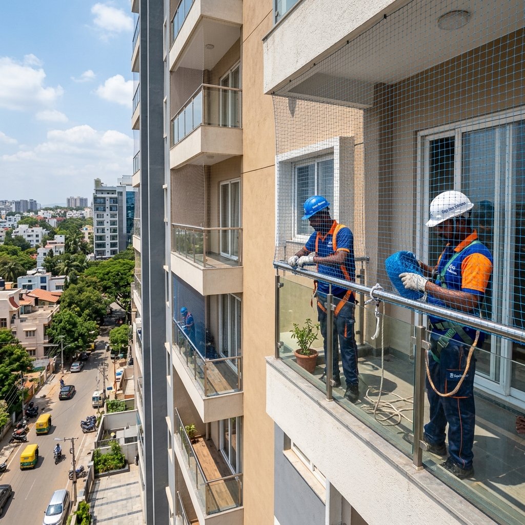 Professional Bird Netting Service in Bangalore & Karnataka