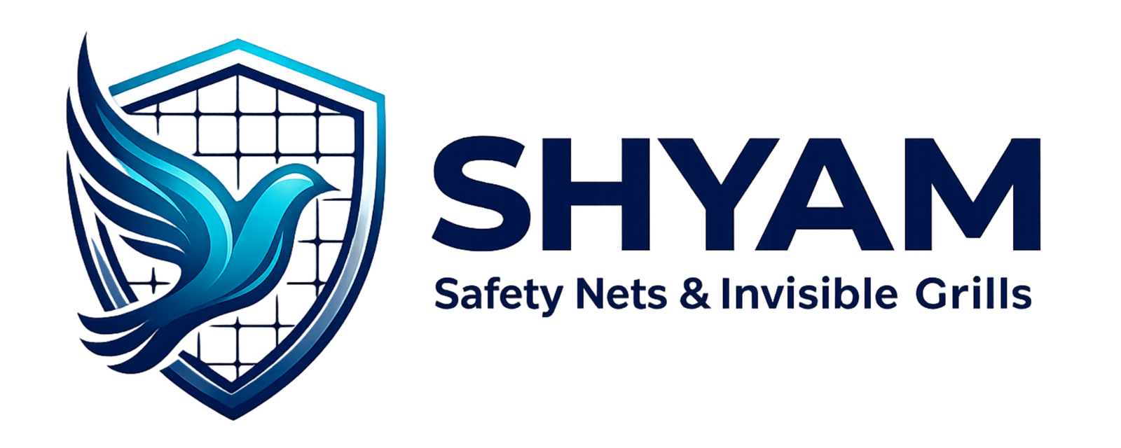 Shyam Safety Nets & Invisible Grills Logo