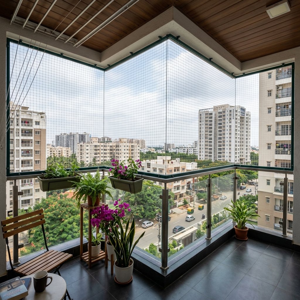 Bird Net for Balcony Bangalore & Karnataka